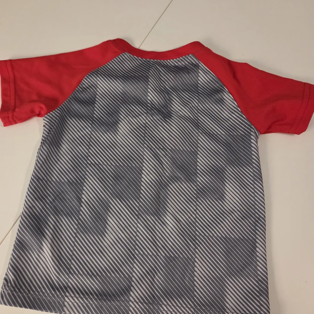 NHL Detroit Red Wings Kids Red and Gray Short Sleeve Tee 3T